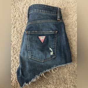 High waisted original guess shorts